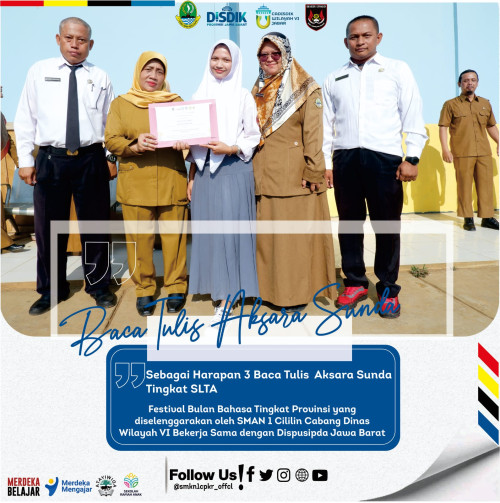 Harapan 3 Baca Tulis Aksara Sunda Tingkat SLTA