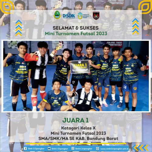 Mini Tutnament Futsal 2023  Juara 1